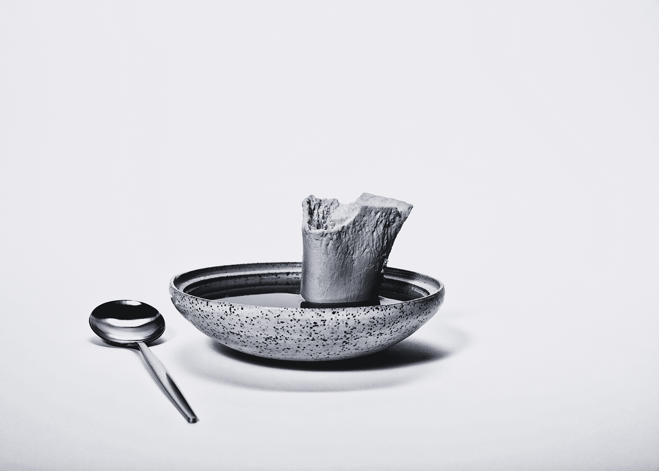 Bone Soup with Spoon